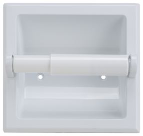 Boston Harbor L776H-51-07 Recessed Paper Holder, Plastic/Zinc, Recessed Mounting