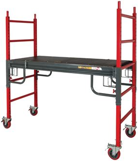 Metaltech I-BMSS Scaffold, 2 in H Adjustment, 1500 lb