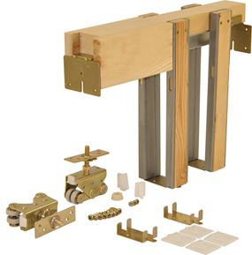 Johnson Hardware 203068PF Pocket Door Frame Kit