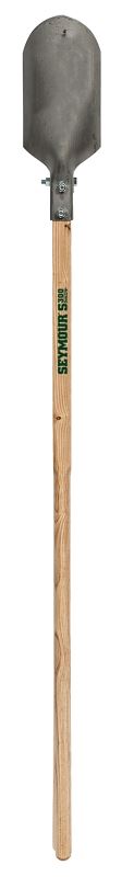 Seymour 21060 Non-Sharpened Post Hole Digger, Steel Blade, Hardwood Handle, 50 in OAL