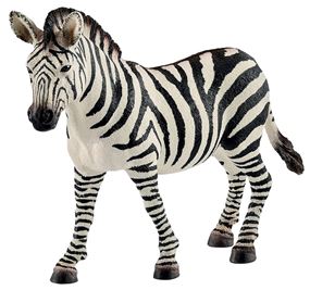 Schleich-S 14810 Figurine, 3 to 8 years, Zebra Female, Plastic