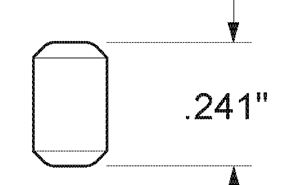 Kwikset 83105-001 Spacer Collar, Zinc, Gold, Specifications: #4 Size