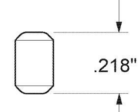 Kwikset 83103-001 Tapered Collar, Zinc, Gold, Specifications: #3 Size