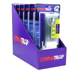 Dynatrap DT30191003S Flylight Insect Trap, 9-1/2 in L Trap, 3-1/2 in W Trap, Black