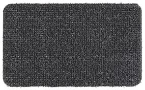 Grassworx 10372029 Door Mat, 29-1/2 in L, 17-1/2 in W, Rectangular, Solid Pattern, Flint