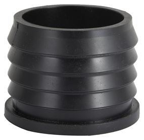 ProSource 22U-205 Hub Donut, 2 x 2 in, PVC, Black