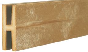 UFP 48705 Divider, H-Channel, Polyethylene, Cedar