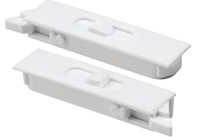 Prime-Line F 2749 Tilt Latch, Plastic, White, 1/PR, Pack of 6