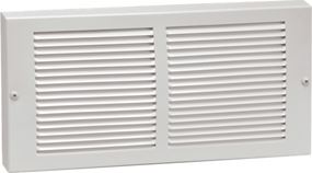 Imperial RG0033 Return Air Grille, 14 in L, 6 in W, Steel, White