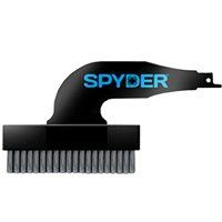 Spyder 400002 Wire Brush, Carbon Steel, Gray, For: Reciprocating Saw