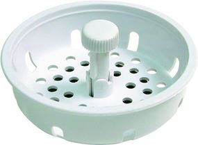 Danco 86792 Basket Strainer, 3-1/4 in Dia, Plastic, For: 3-1/4 in Drain Opening Sink