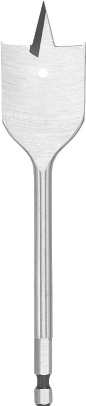 DEWALT DW1591 Spade Drill Bit, 1/2 in Dia, 16 in OAL, 1/4 in Dia Shank, Hex Shank