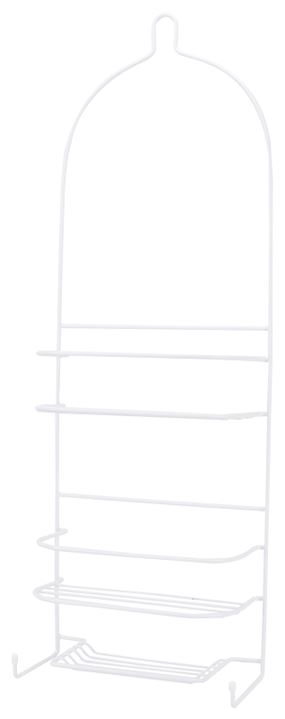 Simple Spaces SS-5786-PE-3L Shower Caddy, 3-Shelf, Steel, 10 in OAW, 27-3/4 in OAH, 4-1/4 in OAD, 10 lb