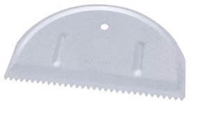 Marshalltown 978 Spreader, 4 in W Blade, Notched, Ribbed Blade