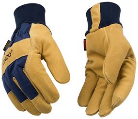 GLOVES SUEDE PIGSKIN KW LARGE