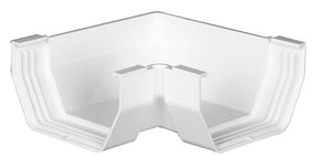 Amerimax T0503 Gutter Corner, Vinyl, White