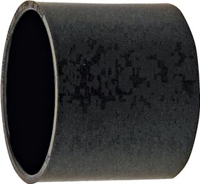 Canplas 103002BC Pipe Coupling, 2 in, Hub, ABS, Black, 40 Schedule