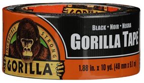 TAPE GORILLA BLACK 10 YARDS