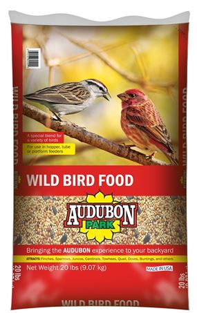 Audubon Park 11846 Wild Bird Food, 20 lb