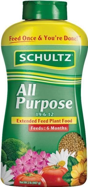 Schultz SPF48800 Plant Food, 2 lb, 19-6-12 N-P-K Ratio