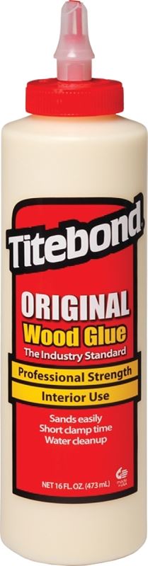 Titebond 5064 Wood Glue, Yellow, 16 oz Bottle
