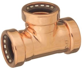 EPC 10170860 Pipe Tee, 3/4 in, Copper, 200 psi Pressure