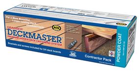 Grabber Construction Deckmaster Series DMP125-100 Hidden Bracket, Powder-Coated