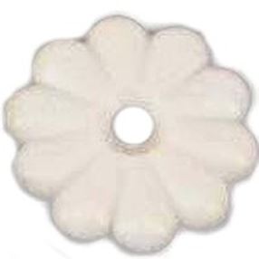 US Hardware D-138D Rosette Button, Plastic, 100/BAG