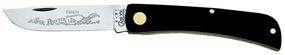 Case 00095 Folding Pocket Knife, 2.8 in L Blade, Stainless Steel Blade, 1-Blade, Black Handle