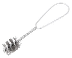 ProSource PMB-509 Fitting Brush, 6-1/4 in OAL, Stainless Steel Bristle, 7/8 in L Brush