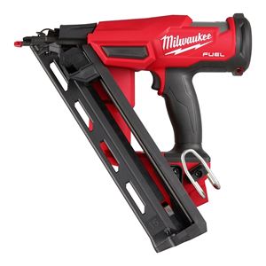 Milwaukee 2839-20 Finish Nailer, Tool Only, 18 V, 110 Magazine, 34 deg Collation, 15 ga Nail