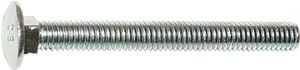 Midwest Fastener 01080 Carriage Bolt, 5/16-18 in Thread, NC Thread, 3 in OAL, Zinc, 2 Grade