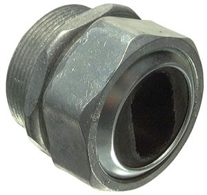 Halex 90661 Watertight Connector, Threaded, Zinc