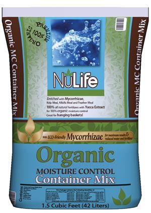 NuLife WNL03312 Moisture Control Soil Mix Bag, 1-1/2 cu-ft Coverage Area Bag