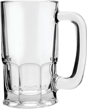 Anchor Hocking 93001 Beer Wagon Mug, 20 oz Capacity, Glass, Clear, Pack of 6