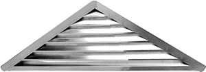 Lomanco LomanCool 909 Adjustable Louver, Aluminum, Mill, Roof Installation