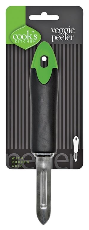 Cook's Kitchen 8201 Veggie Peeler, Black, Pack of 6