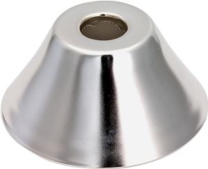 Plumb Pak PP93PC Bath Flange, 3-3/4 in OD, For: 3/8 in Pipes, Chrome