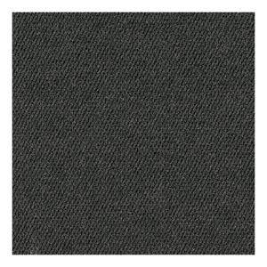 Foss Floors 7ND4N0916PK Carpet Tile, 18 in L Tile, 18 in W Tile, Hobnail Pattern, Pattern, Black Ice