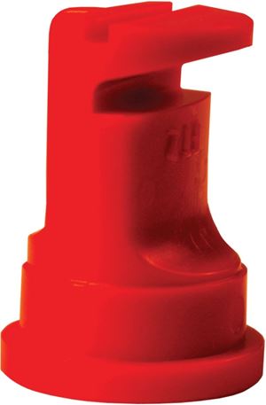 Green Leaf FT 2.0 6PK Flood Nozzle, Polyoxymethylene, Red, For: Y8253051 Series Round Cap, Lechler Spray Tip