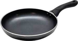 Ecolution Artistry Series EABK-5120 Fry Pan, 8 in Dia, Aluminum Pan, Black Pan, Hydrolon Pan, Stay-Cool Handle