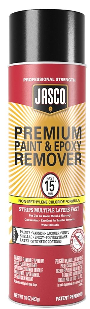 Jasco EJPR502 Paint and Epoxy Remover, Gas, Aromatic, Opaque, 16 oz Aerosol Can, Pack of 6