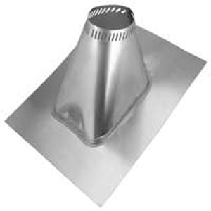 Selkirk SURE-TEMP Premium Series 207835 Roof Flashing, 43-1/4 in OAL, 24 in OAW, Stainless Steel