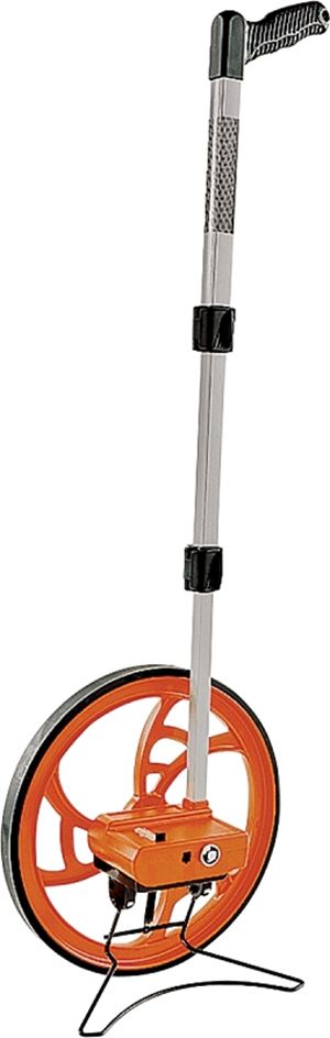 Keson Roadrunner Series RR318N Measuring Wheel, 9999.9 ft, 12-1/2 in Wheel, Polycast Wheel, ABS, Orange