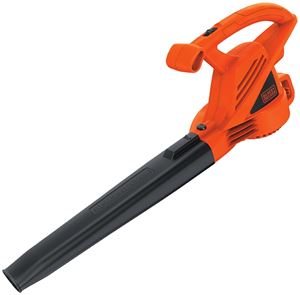 Black+Decker LB700 Corded Electric Blower, 7 A, 120 V, 180 cfm Air, Orange