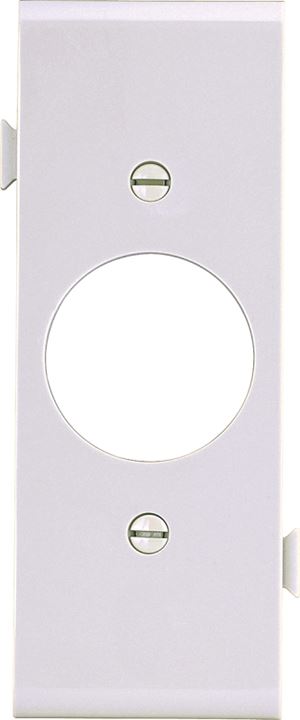 Eaton Wiring Devices STC7W Sectional Wallplate, 4-1/2 in L, 2-3/4 in W, 1 -Gang, Polycarbonate, White, High-Gloss