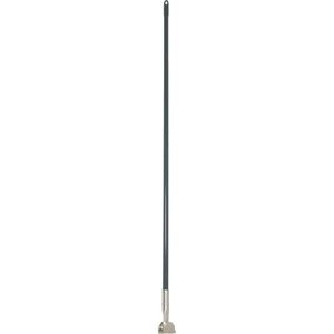 Birdwell 519-4 Mop Handle, 15/16 in Dia, 60 in L, Snap On, Metal/Plastic/Vinyl, Black