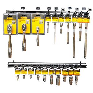 DEWALT DWMT74203 Socket Accessory Set, Specifications: 1/4, 3/8 in Drive Size