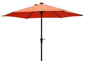 Seasonal Trends 59488 Tilt Umbrella, 92.9 in H, 107.9 in W Canopy, 107.9 in L Canopy, Round Canopy, Steel Frame