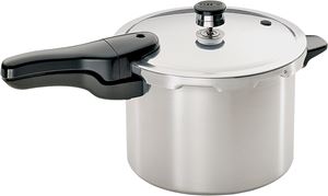 Presto 01264 Pressure Cooker, 6 qt Capacity, Aluminum